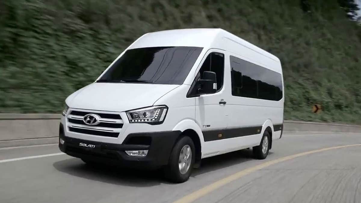 Giá lăn bánh xe 16 chỗ Hyundai Solati  HYUNDAI TRƯỜNG CHINH