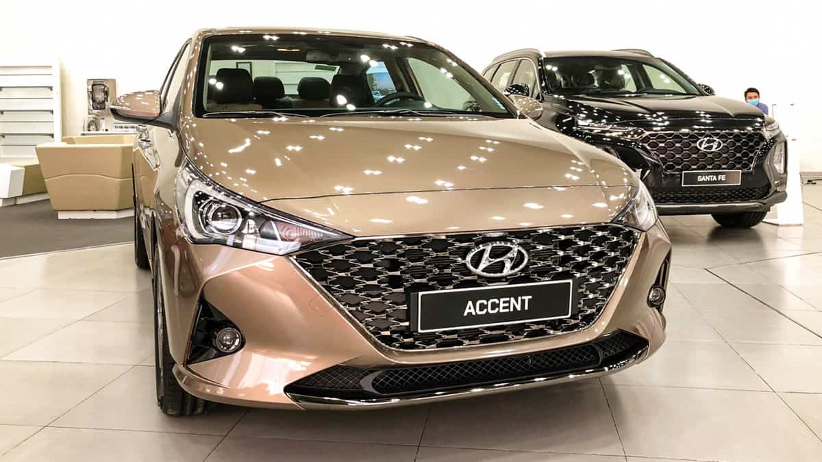 Hyundai Accent có kiểu dáng đẹp, cứng cáp, sang trọng và hiện đại