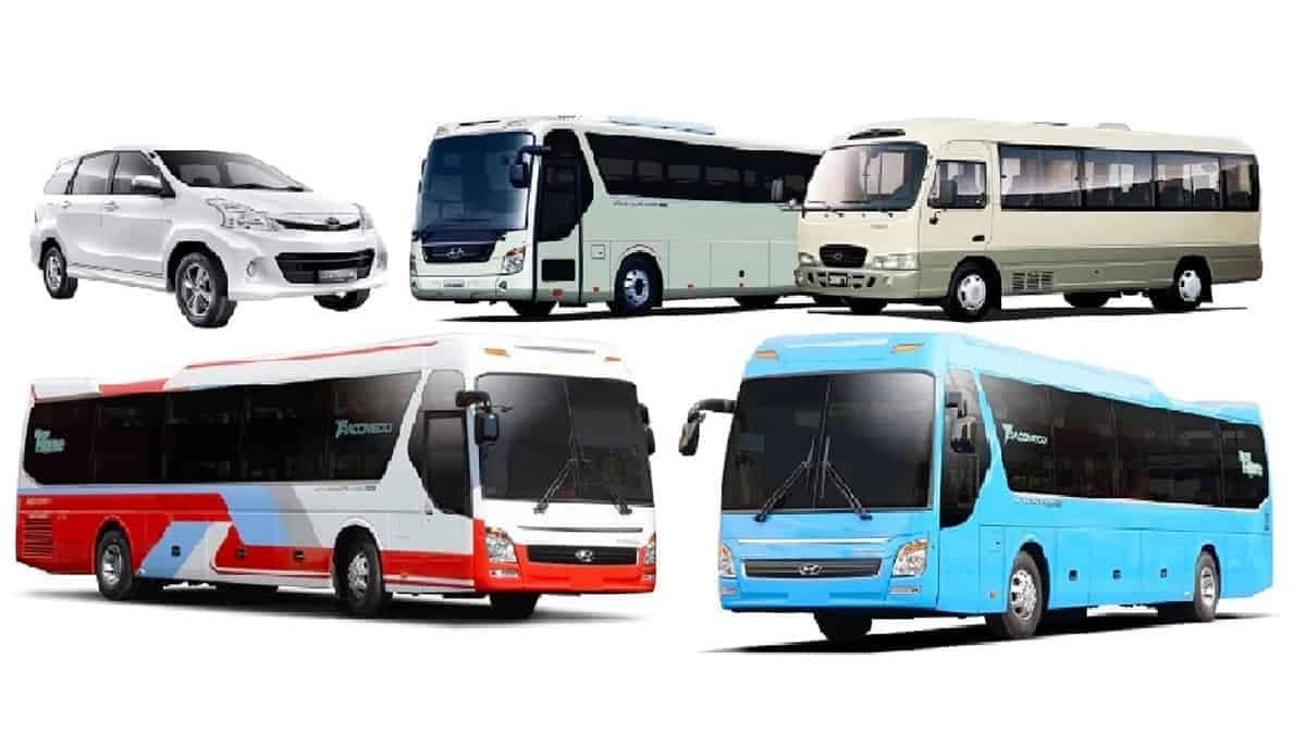 DKT Transport chuyên cho thuê các loại xe từ 4 - 45 chỗ