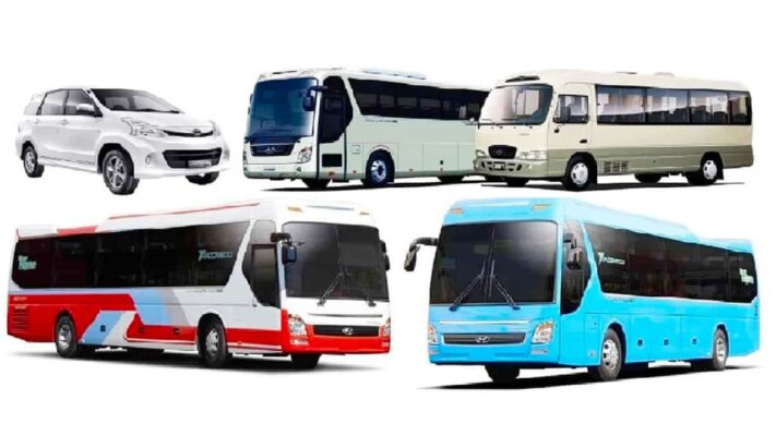 DKT Transport specializes in renting cars from 4 to 45 seats