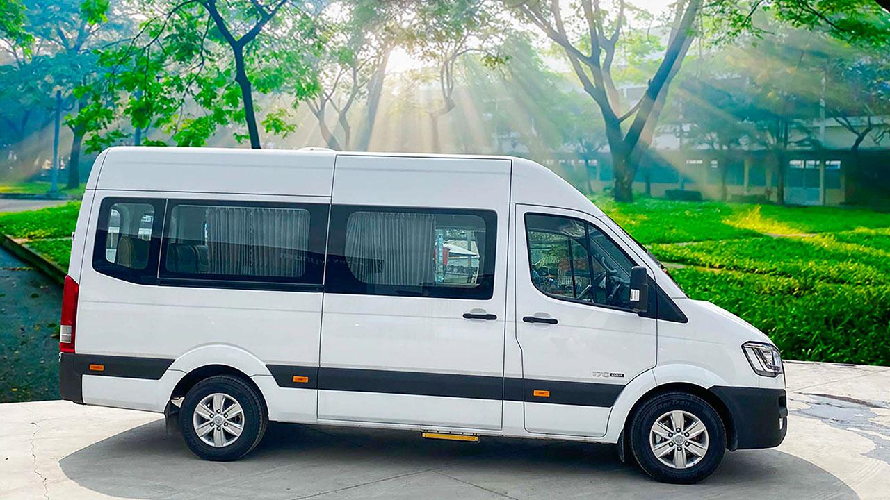 Dòng xe 16 chỗ của DKT Transport