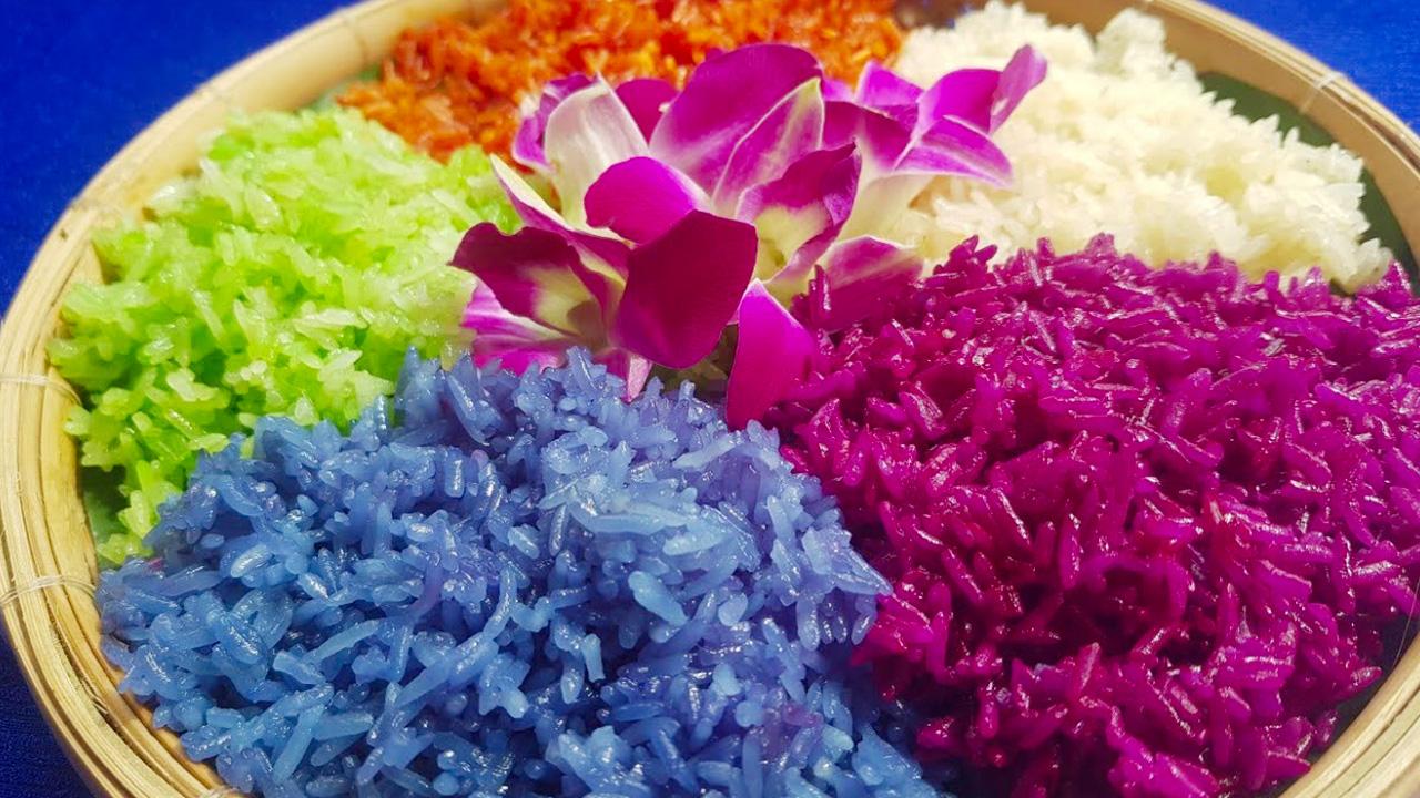 Xôi ngũ sắc