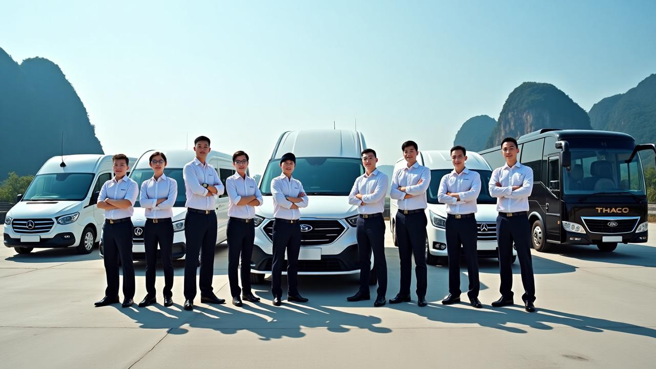 Đội ngũ lái xe giàu kinh nghiệm và chuyên nghiệp