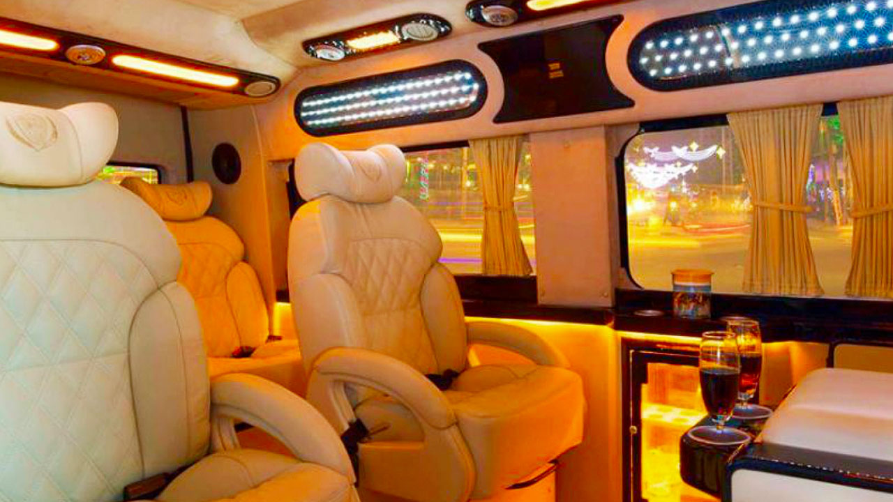 Xe Limousine có nội thất cực kỳ sang trọng