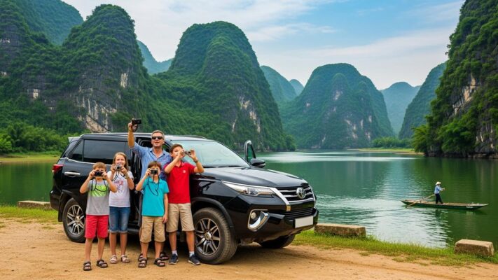 Thuê xe đi Tràng An an toàn, tiện lợi