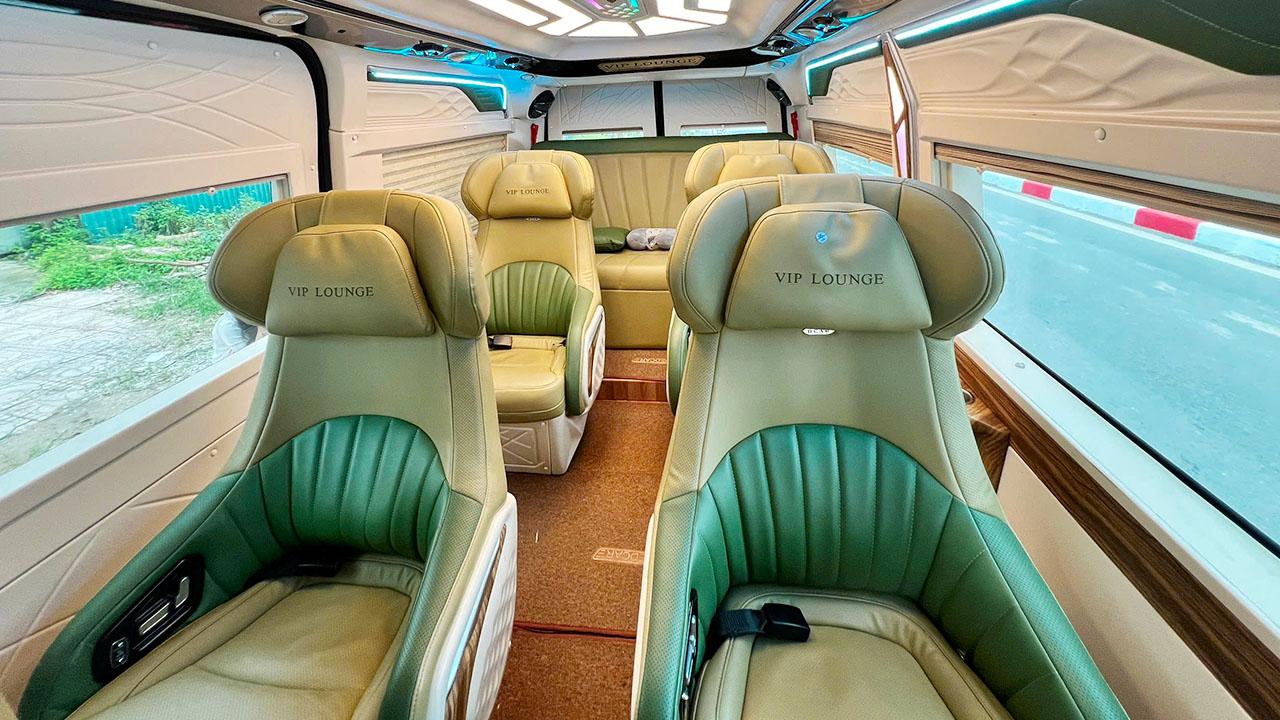 Luxurious and comfortable limousine