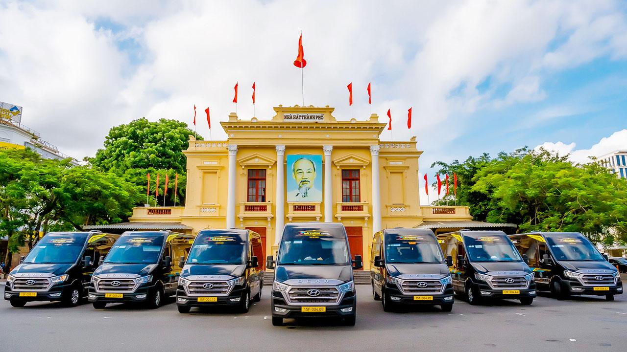 Dịch vụ xe limousine Hà Nội Hải Phòng