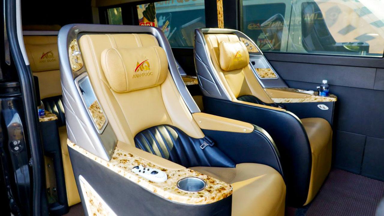 Loại ghế massage xe Limousine