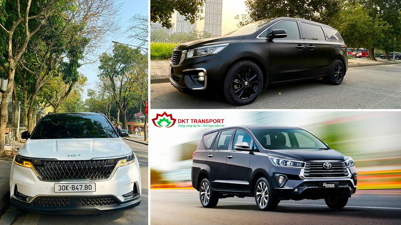 Thuê xe 7 chỗ tại Hà Nội, giá rẻ, xe đời mới - DKT Transport