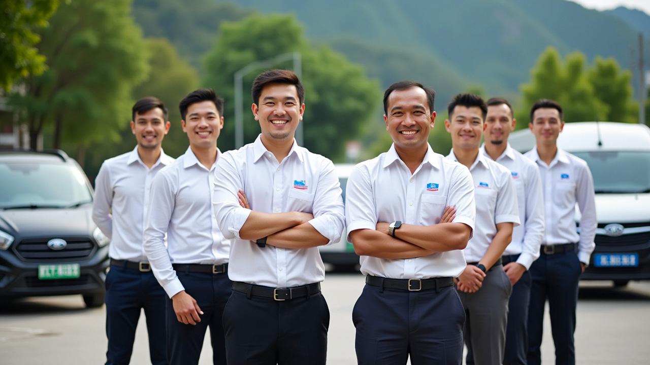 Đội ngũ lái xe chuyên nghiệp, giàu kinh nghiệm