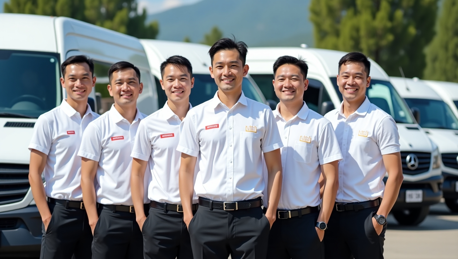 Đội ngũ lái xe chuyên nghiệp