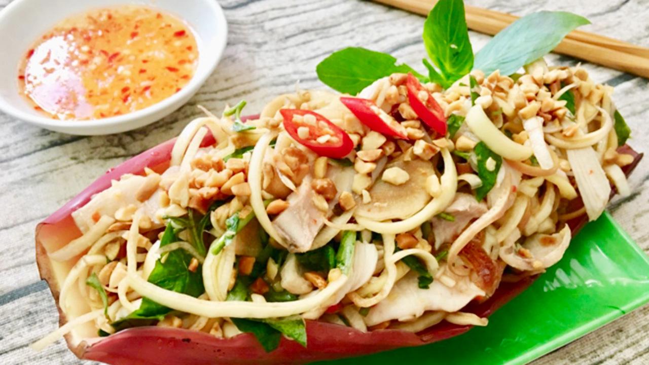 Nộm hoa chuối rừng – Vị thanh lạ miệng