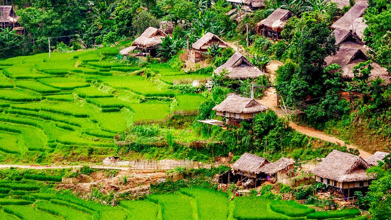 Bản Kho Mường – Ngôi làng biệt lập giữa thiên nhiên