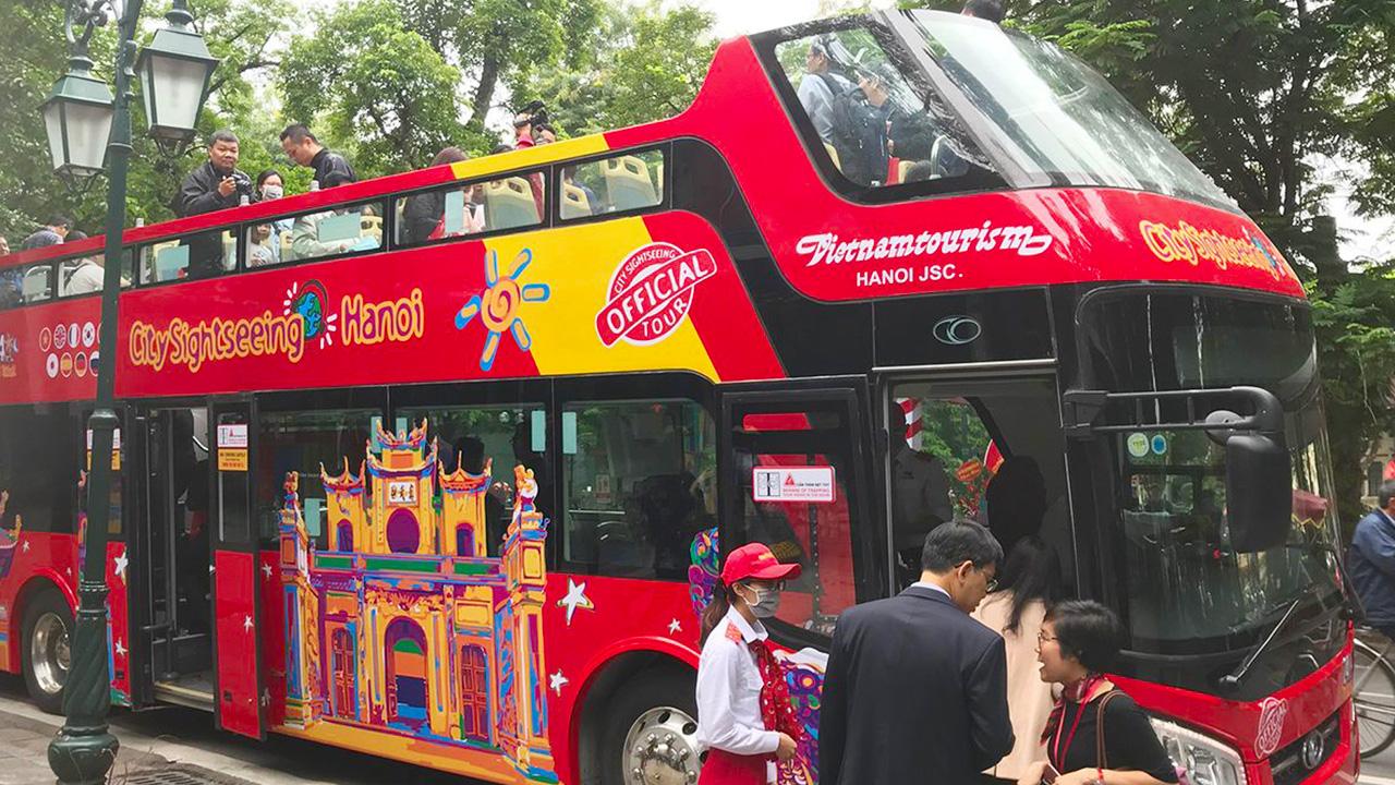 Các Tuyến Xe Bus 2 Tầng Nổi Bật Ở Hà Nội
