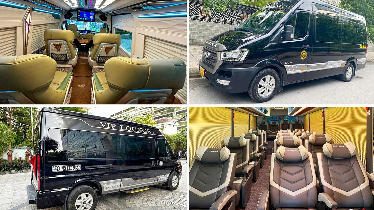 Cho thuê xe Limousine 9-19 chỗ đi city tour Hà Nội