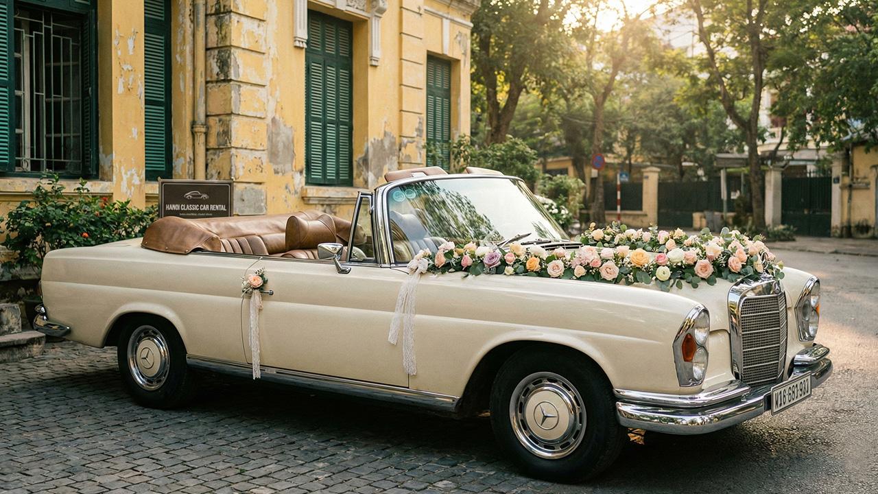 Thuê xe cưới hỏi dạng cổ điển