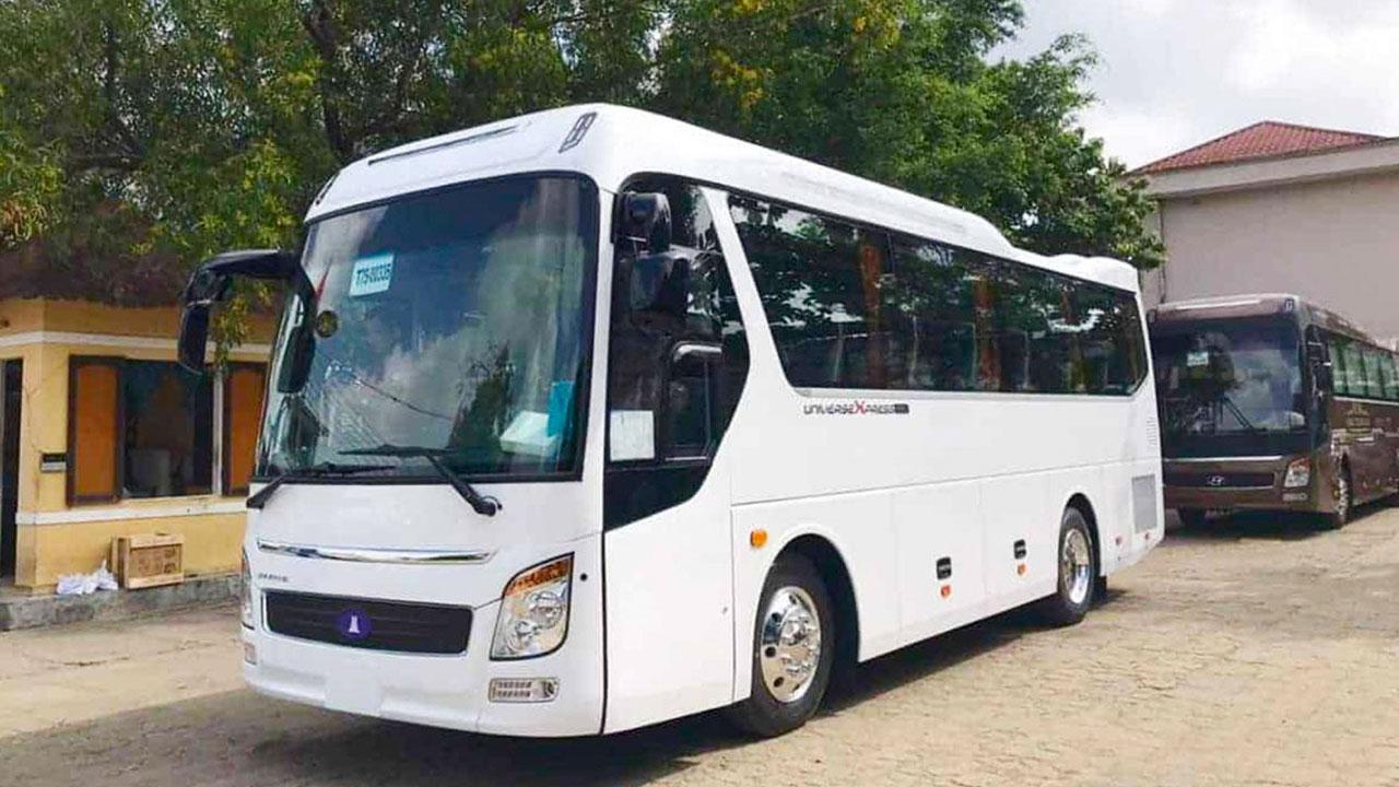 Thuê xe 35 chỗ Thaco đời mới