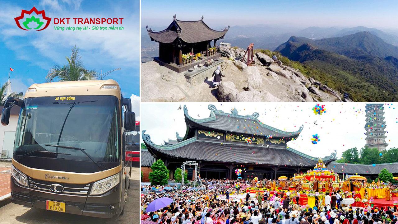 Thuê Xe Đi Lễ Hội Miền Bắc Giá Tốt | Limousine & Xe 7–45 Chỗ Đời Mới DKT Transport cho thuê xe đi lễ hội