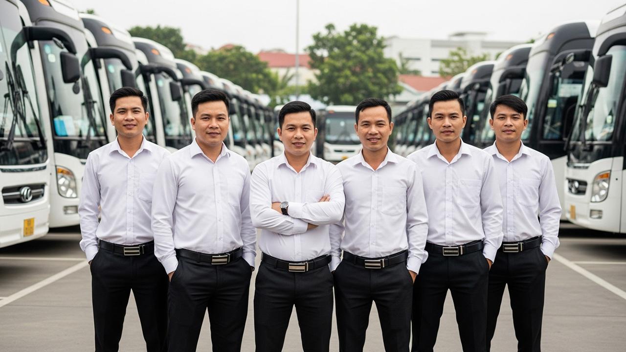 Đội ngũ lái xe thuê xe đi Tràng An giàu kinh nghiệm
