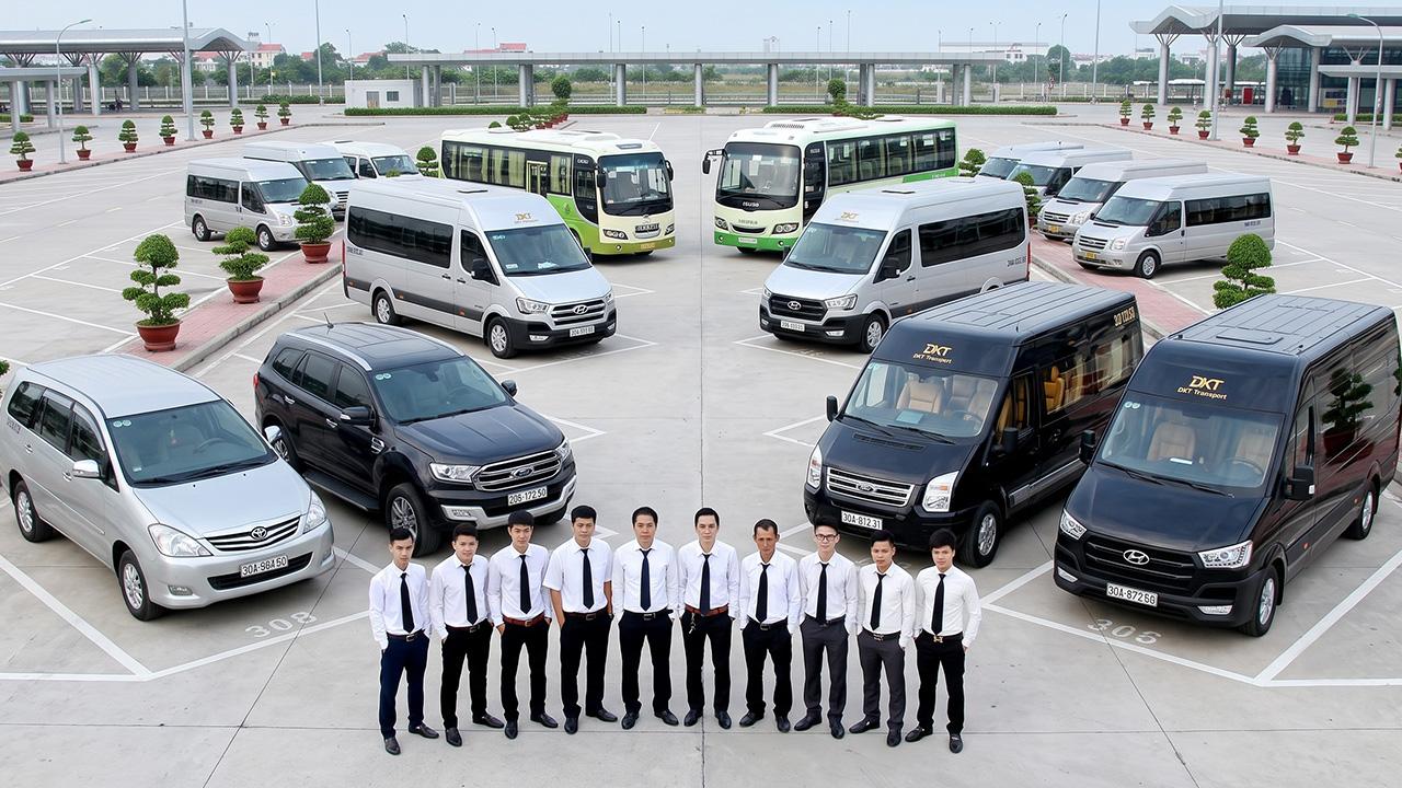 Đội ngũ lái xe của DKT Transport