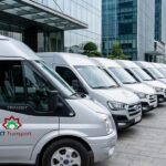 Thuê Xe 16 Chỗ Hà Nội Đời Mới Giá Tốt – Có Tài Xế Uy Tín Dàn xe 16 chỗ Ford Transit và Hyundai Solati đời mới của DKT Transport tại Hà Nội